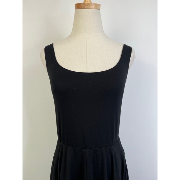 Elegant Black Mini Dress by Quince - Picture 7 of 11